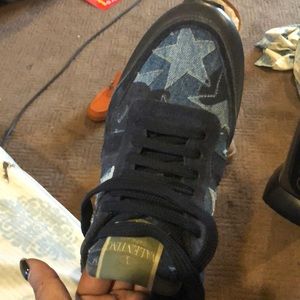 Valentino gym shoes demon blue